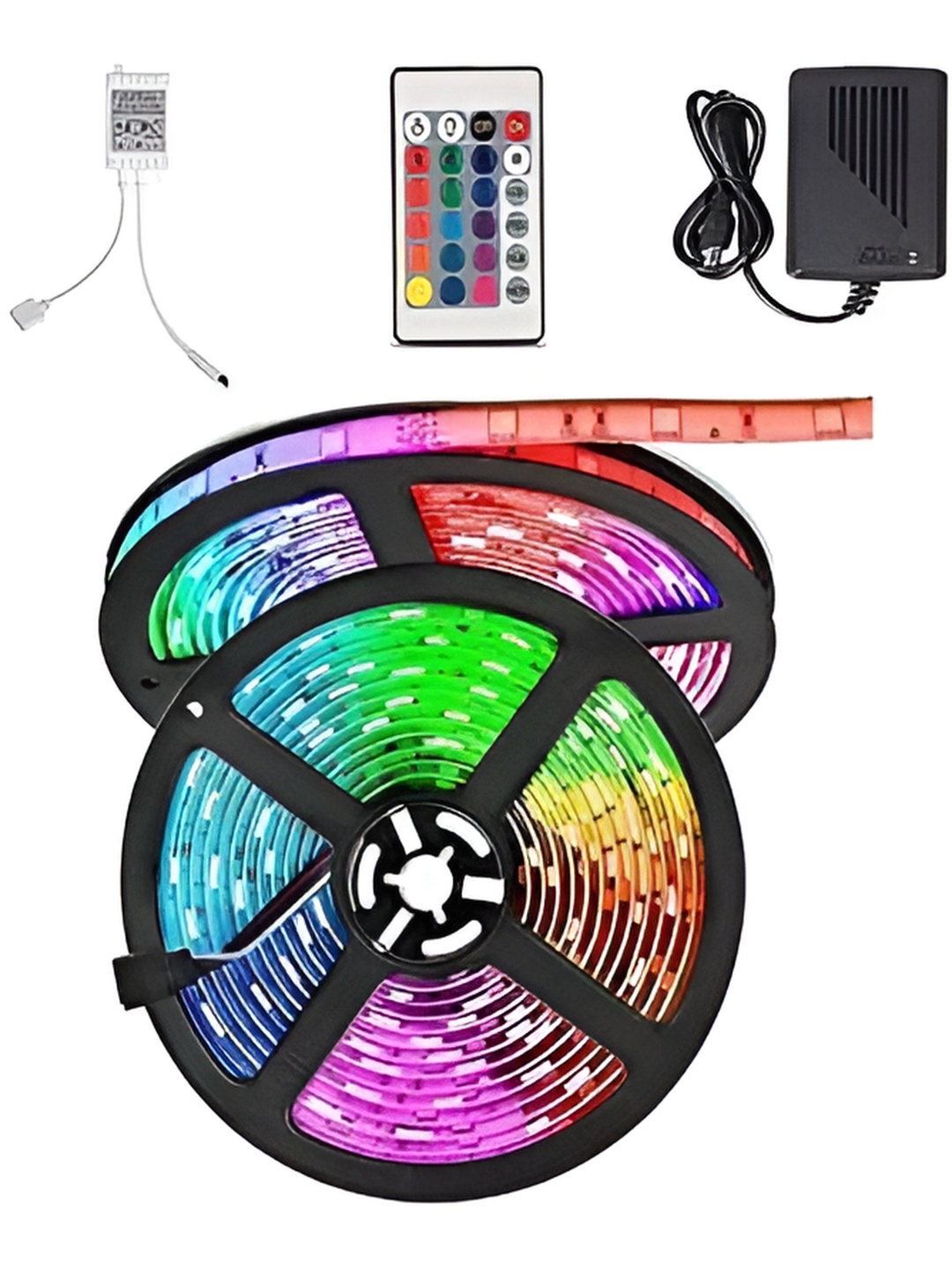 

ENORMITY Black & Blue Rice-Shaped String Lights
