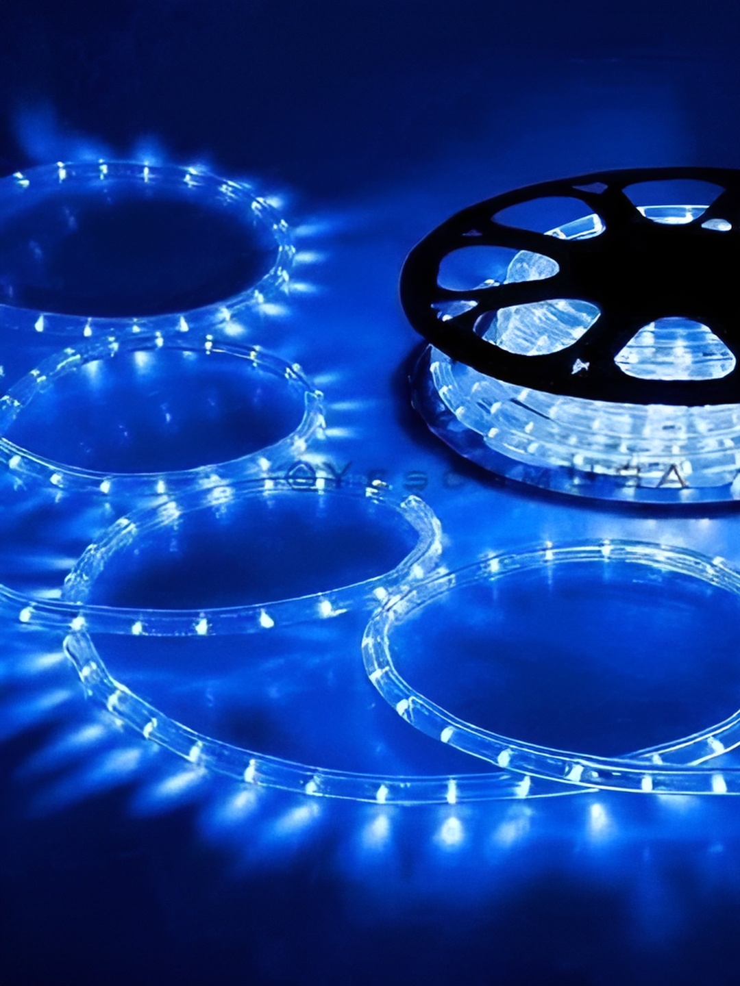 

ENORMITY Blue & Black Waterproof String Lights