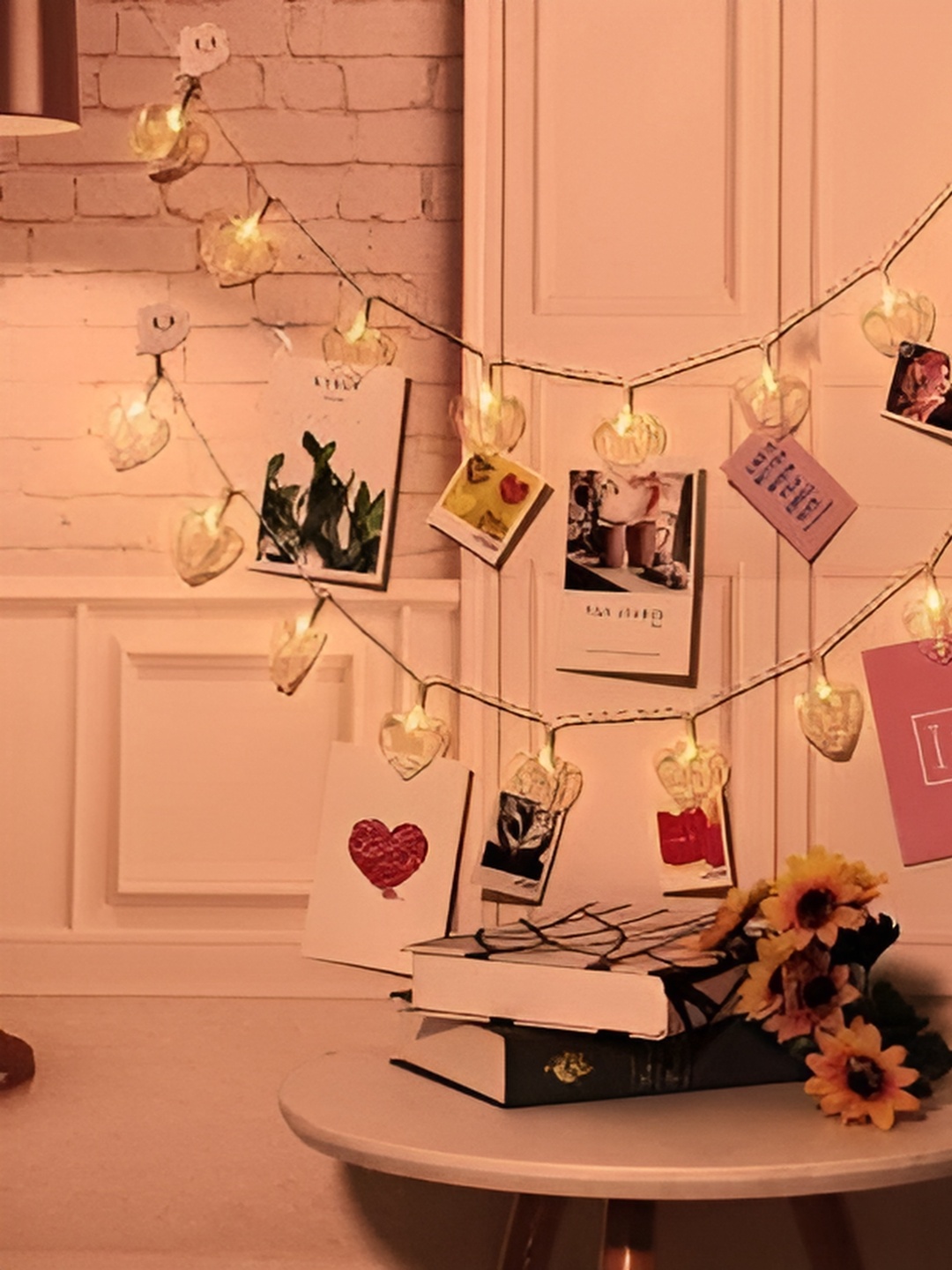 

ENORMITY Transparent Heart Shape String Lights