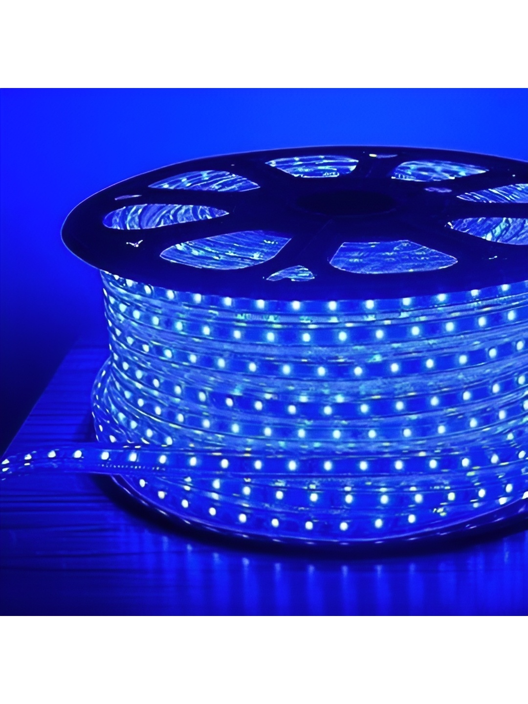 

ENORMITY Blue Rice Shaped LED Rope String Lights