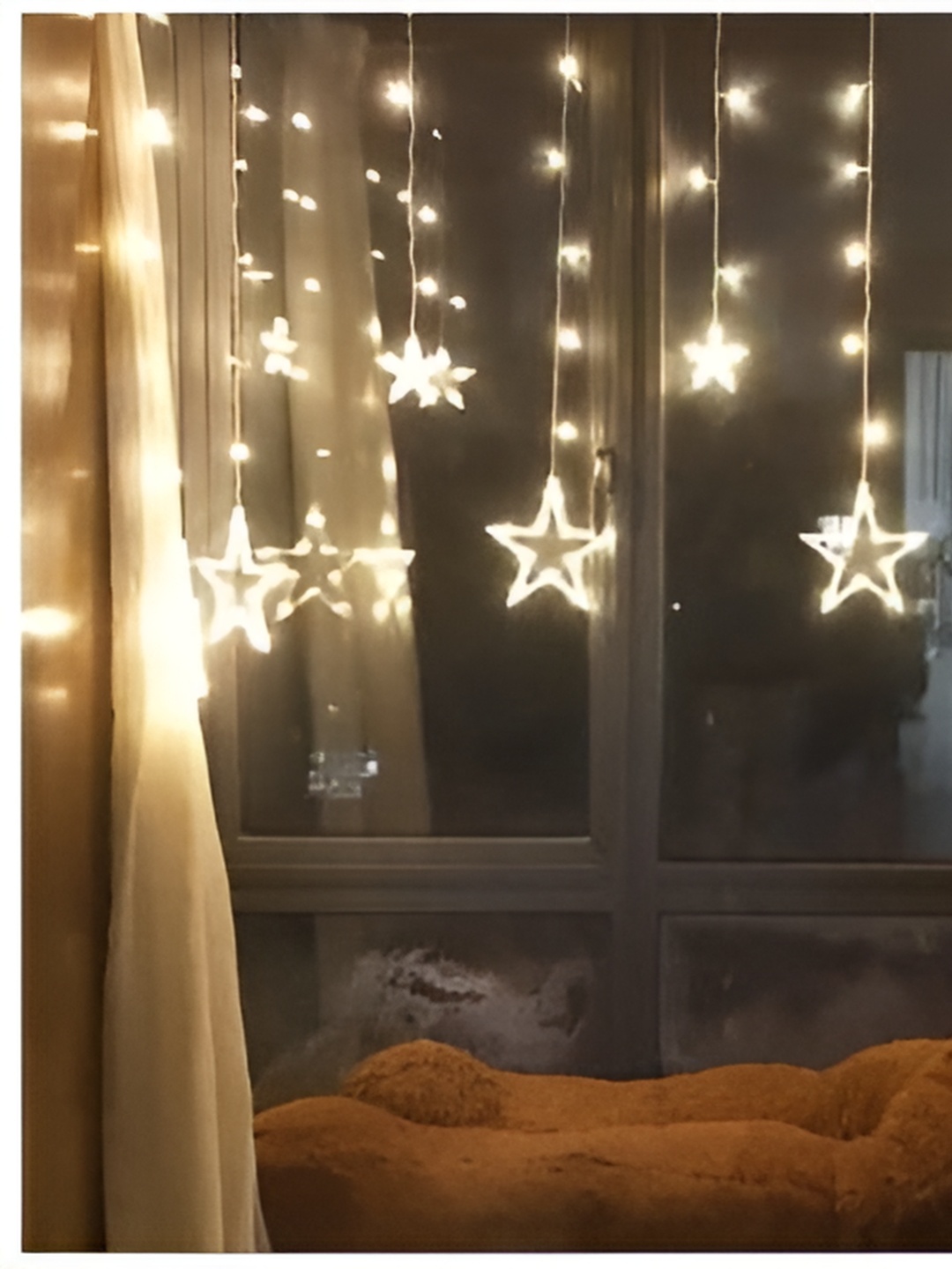 

ENORMITY Yellow Star Shape String Lights