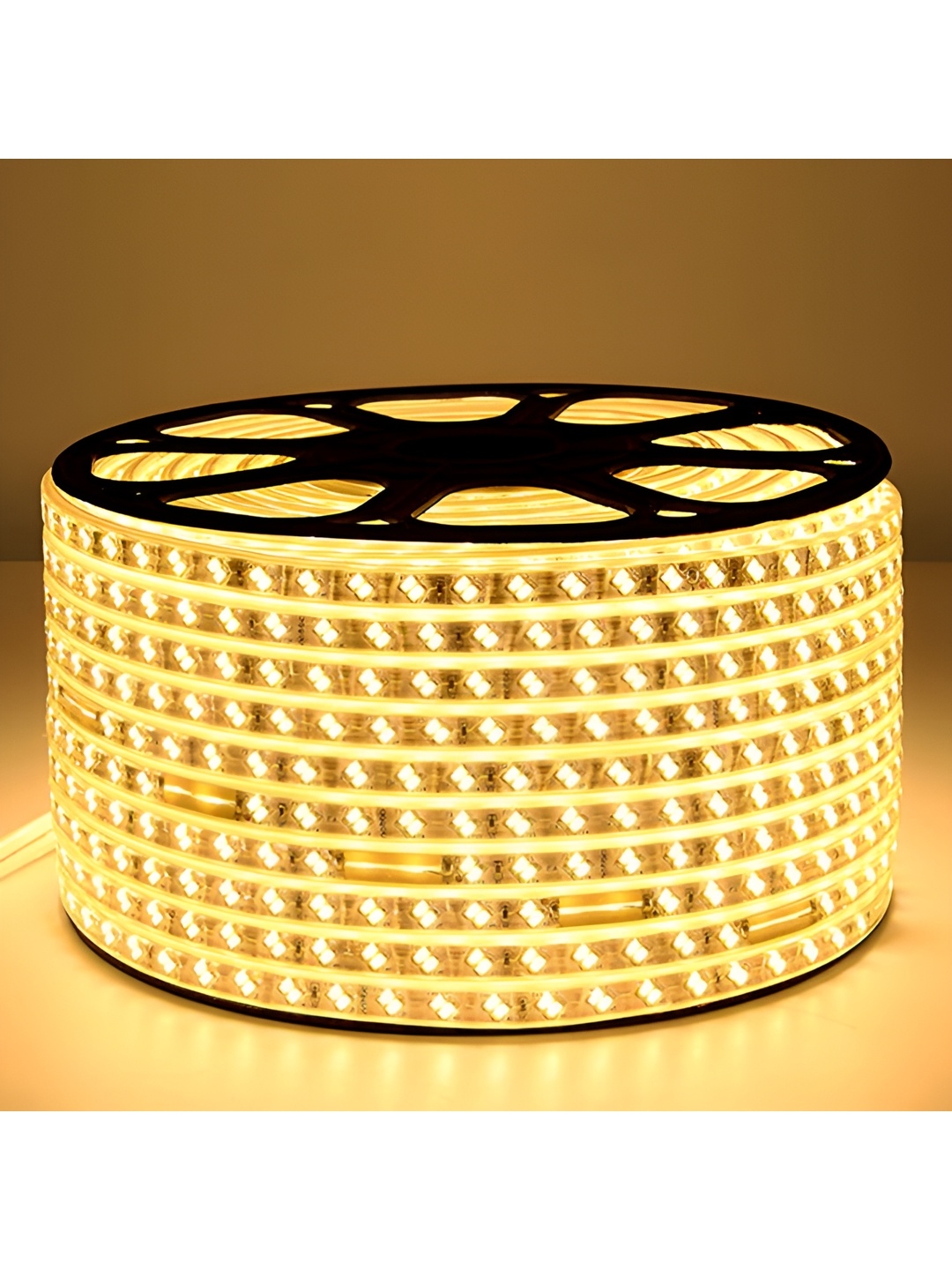 

ENORMITY Gold Toned Rice Shape String Lights