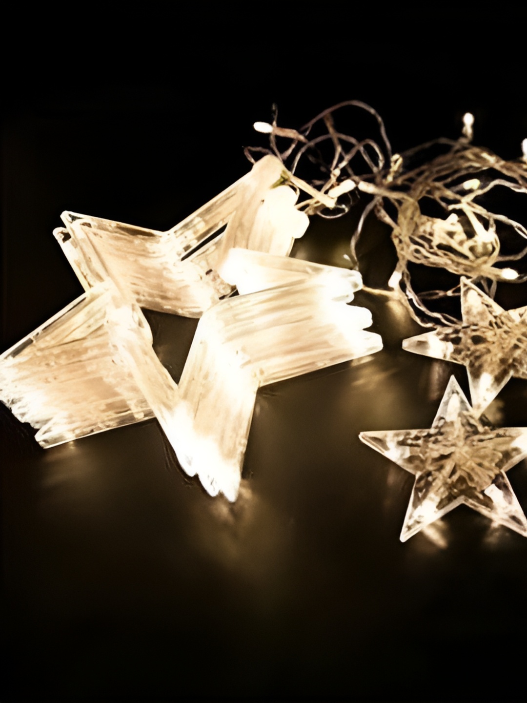 

ENORMITY Yellow 138 Star Shaped LED String Lights