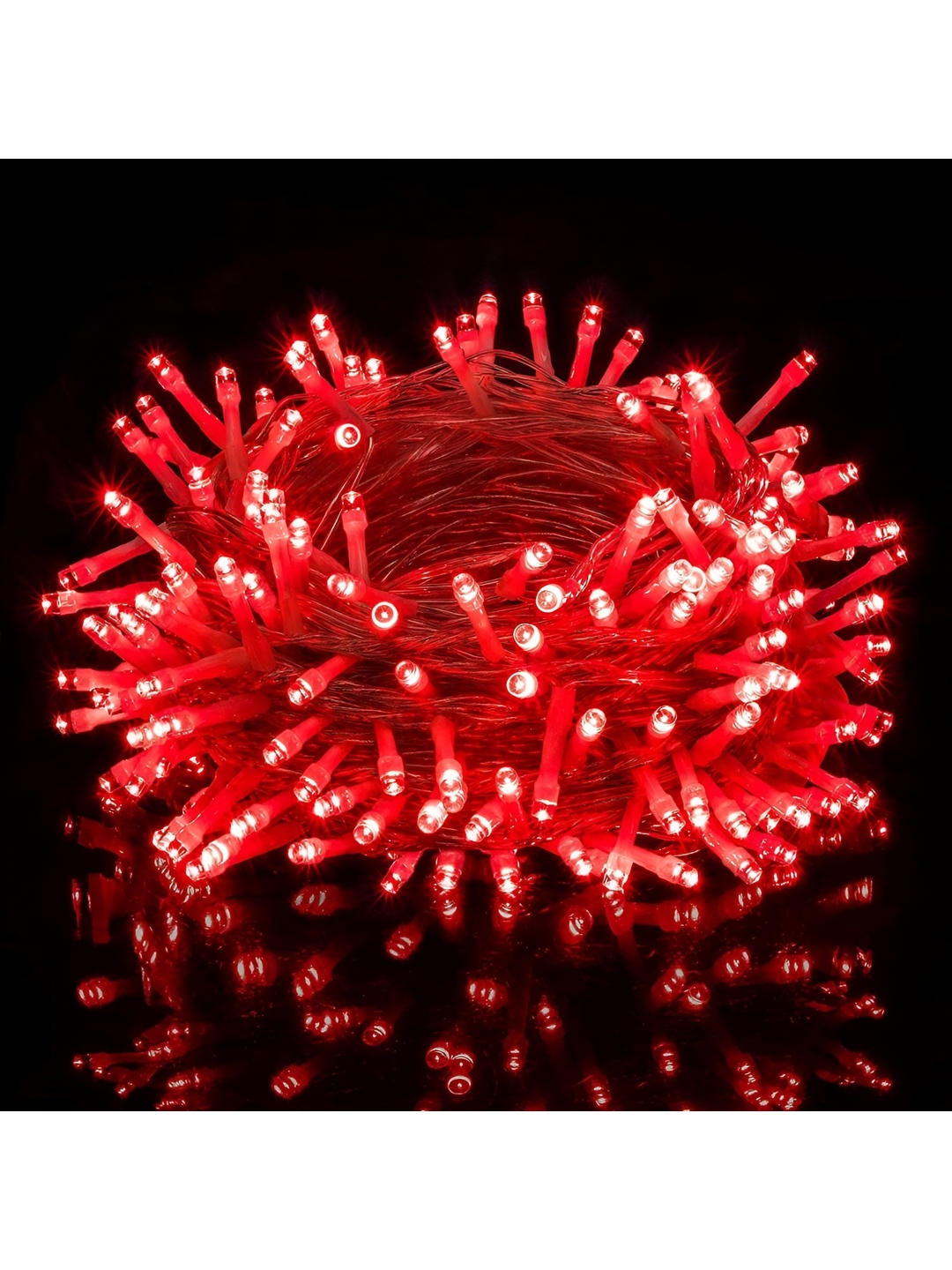 

ENORMITY Red Rice Shaped LED String Lights