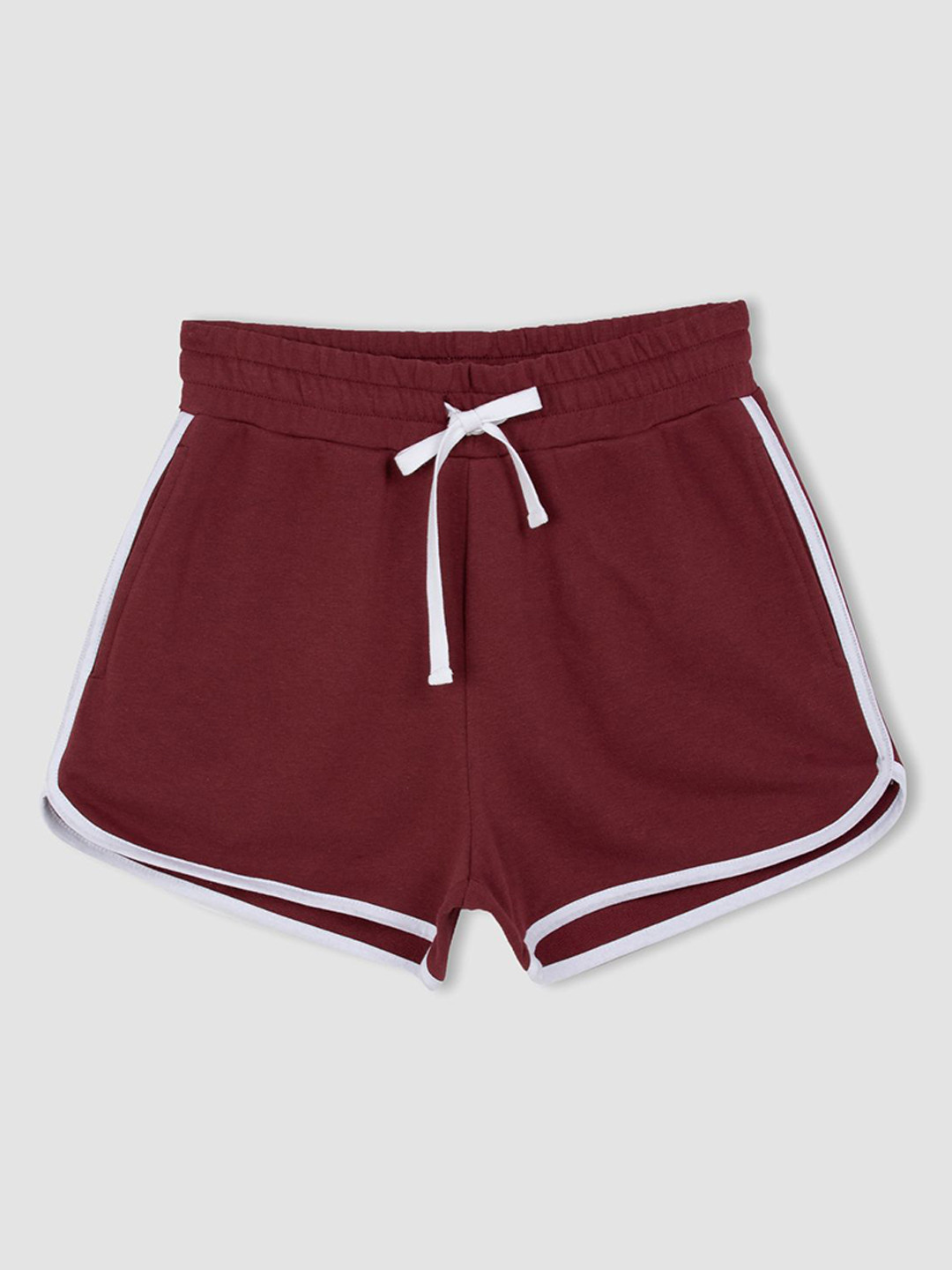 

DeFacto Women Regular Fit Mid-Rise Shorts, Na