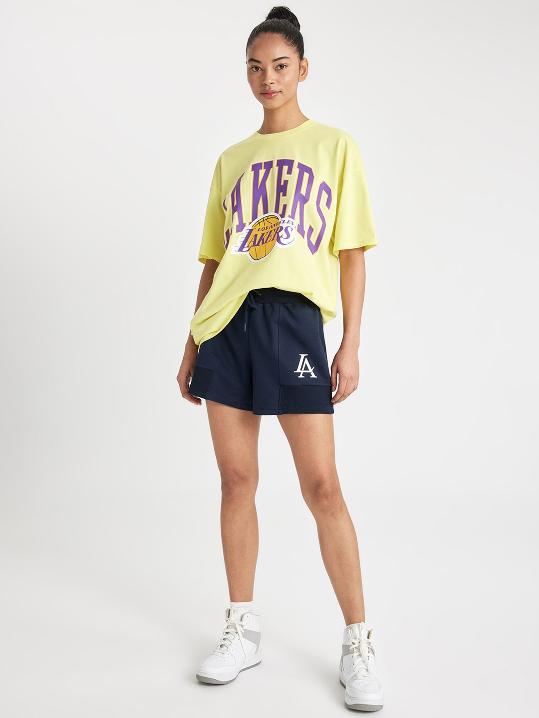 DeFacto Women Sports Shorts, Na