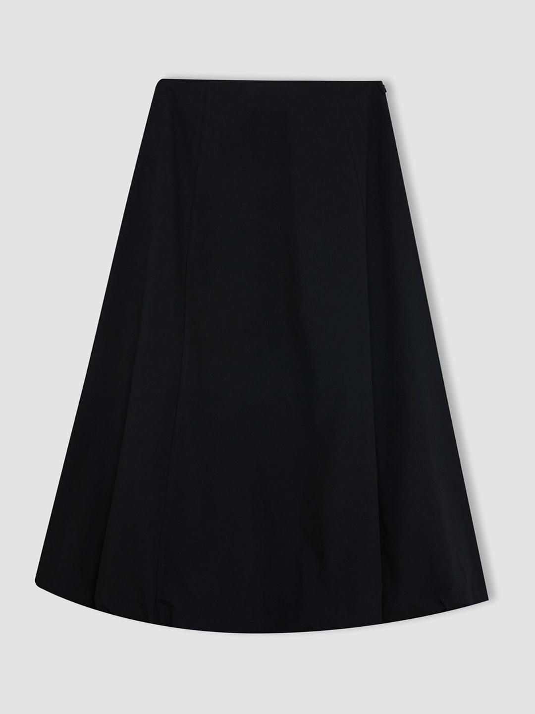 

DeFacto Women A-Line Midi Skirt, Black