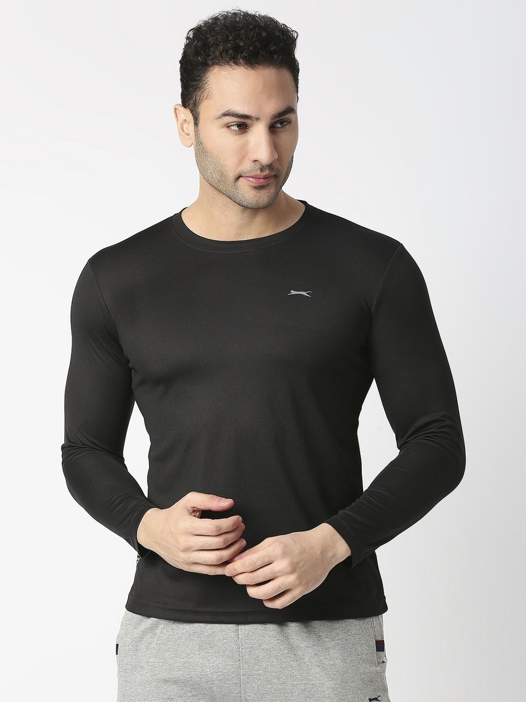 

Black Panther Men Solid Dri-FIT Cut Outs T-shirt