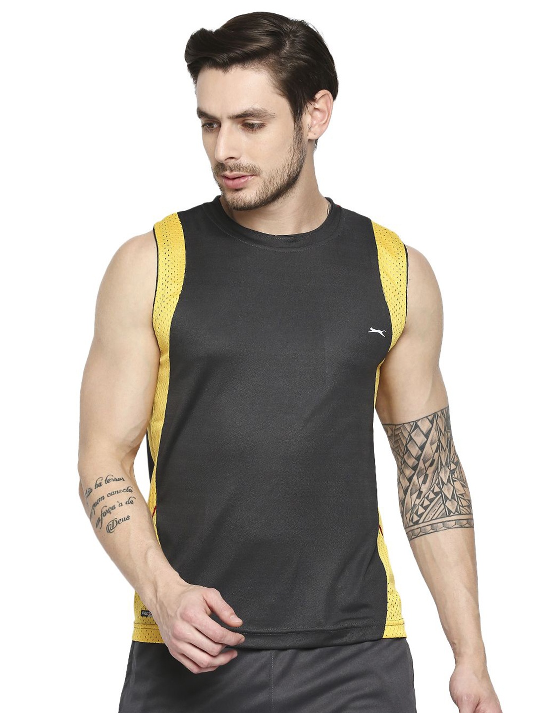 

Black Panther Men Dri-FIT Pockets T-shirt, Charcoal