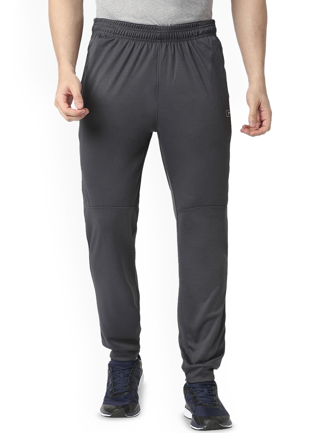 

Black Panther Men Mid-Rise Dry Fit Track Pants, Charcoal