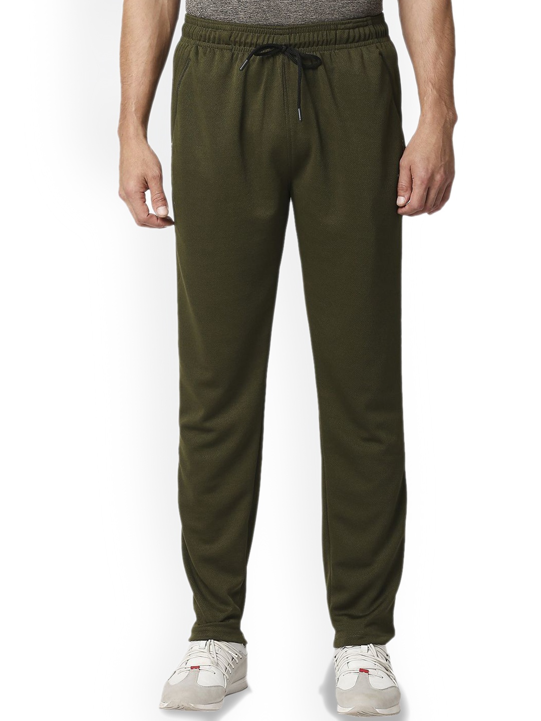 

Black Panther Men Mid-Rise Dry Fit Track Pants, Olive