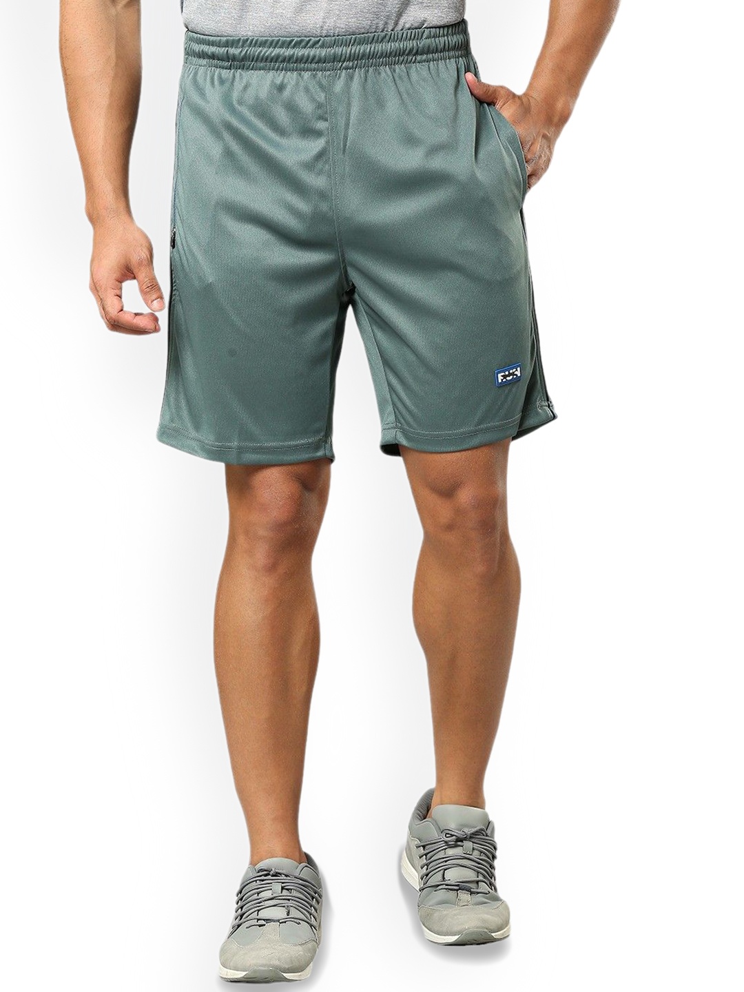 

Black Panther Men Training Long Sports Shorts, Green
