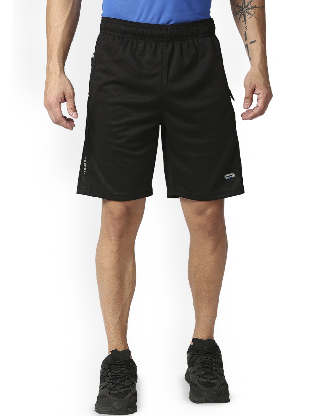 

Black Panther Men Dri-FIT Regular Fit Mid-Rise Sports Shorts