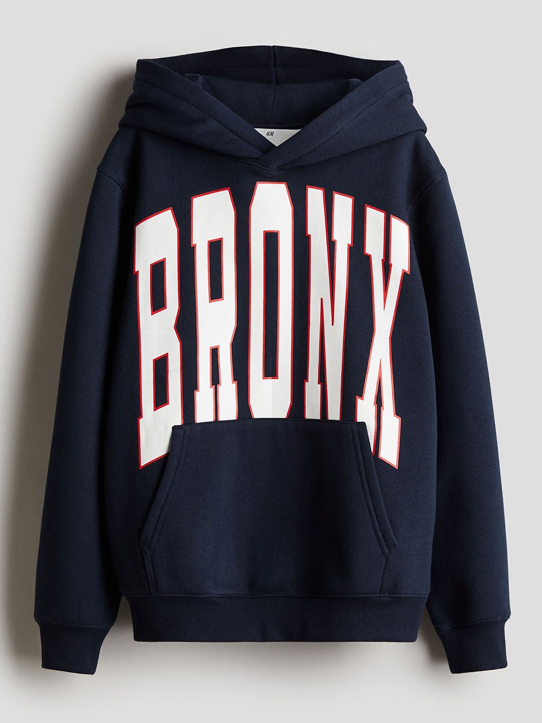 

H&M Boys Printed Hoodie, Blue