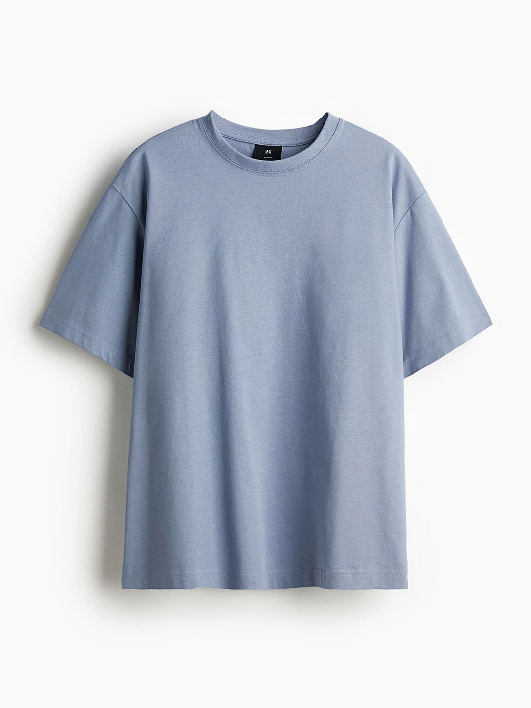 

H&M Men Loose Fit T-Shirt, Blue