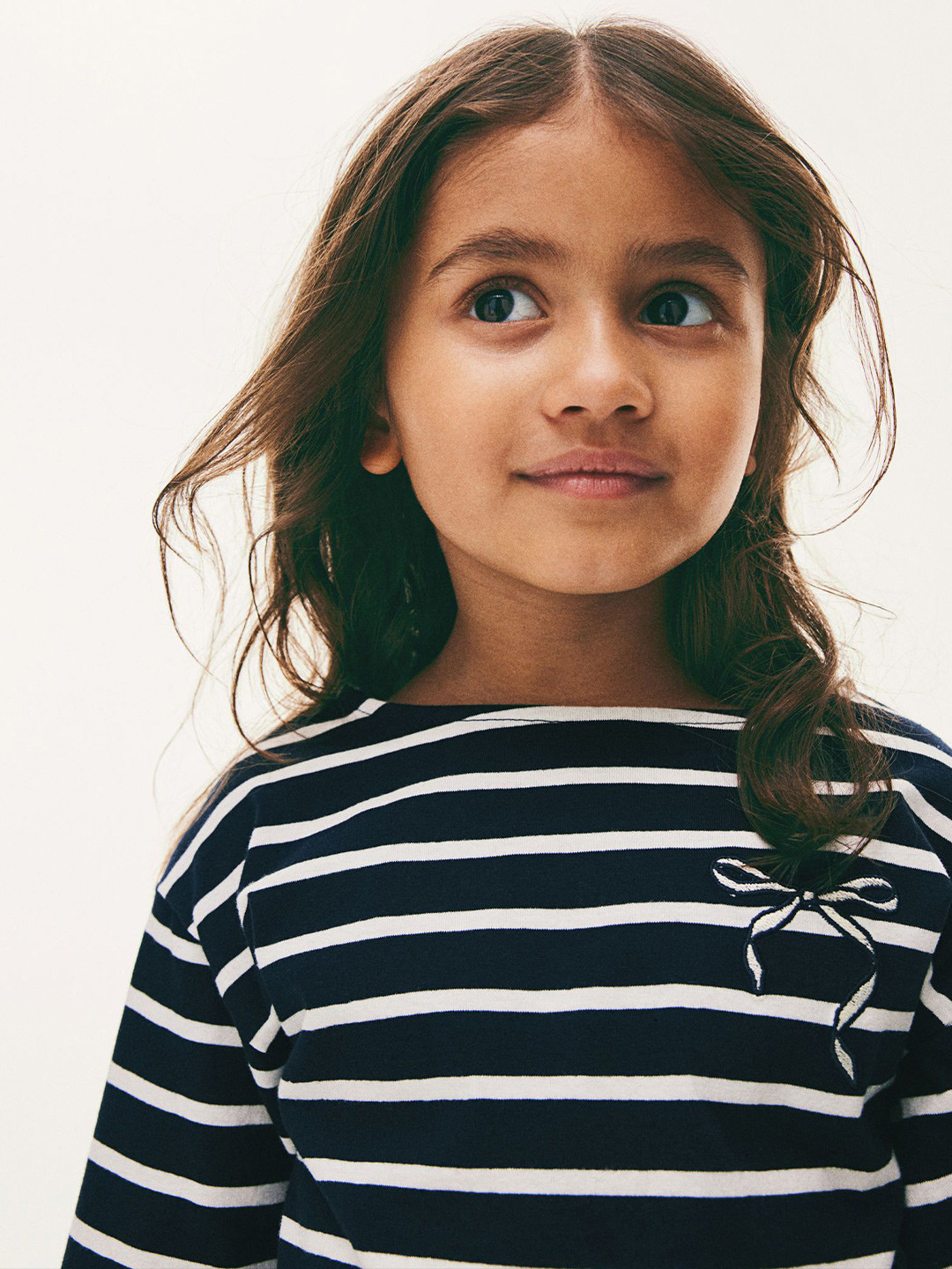 

H&M Embroidery-Detail Cotton Top, Blue