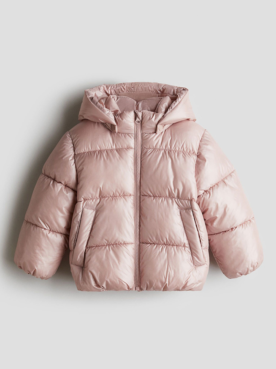 

H&M Girls Water-Repellent Puffer Jackets, Pink