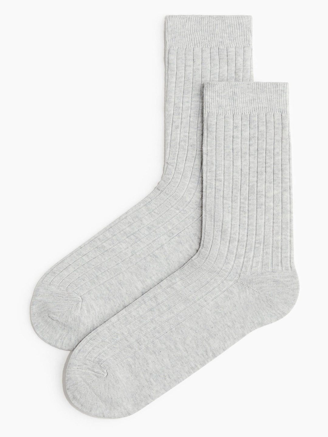 

H&M Men Calf Length Socks, Grey