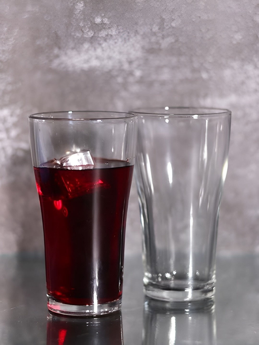 

Clovefry Transparent 6 Pieces Easy to Clean Water Glass
