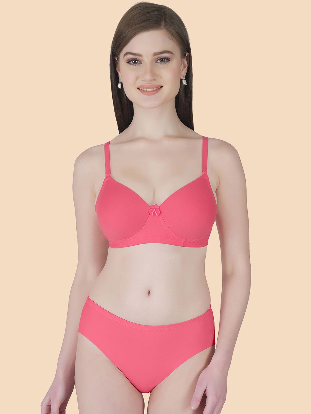 

Tweens Heavily Lightly Padded Set TW-83313-CRL-PAN-1PC, Coral
