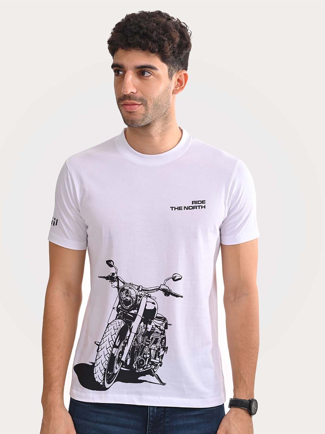 

Aero Armour Unisex Printed T-shirt, White