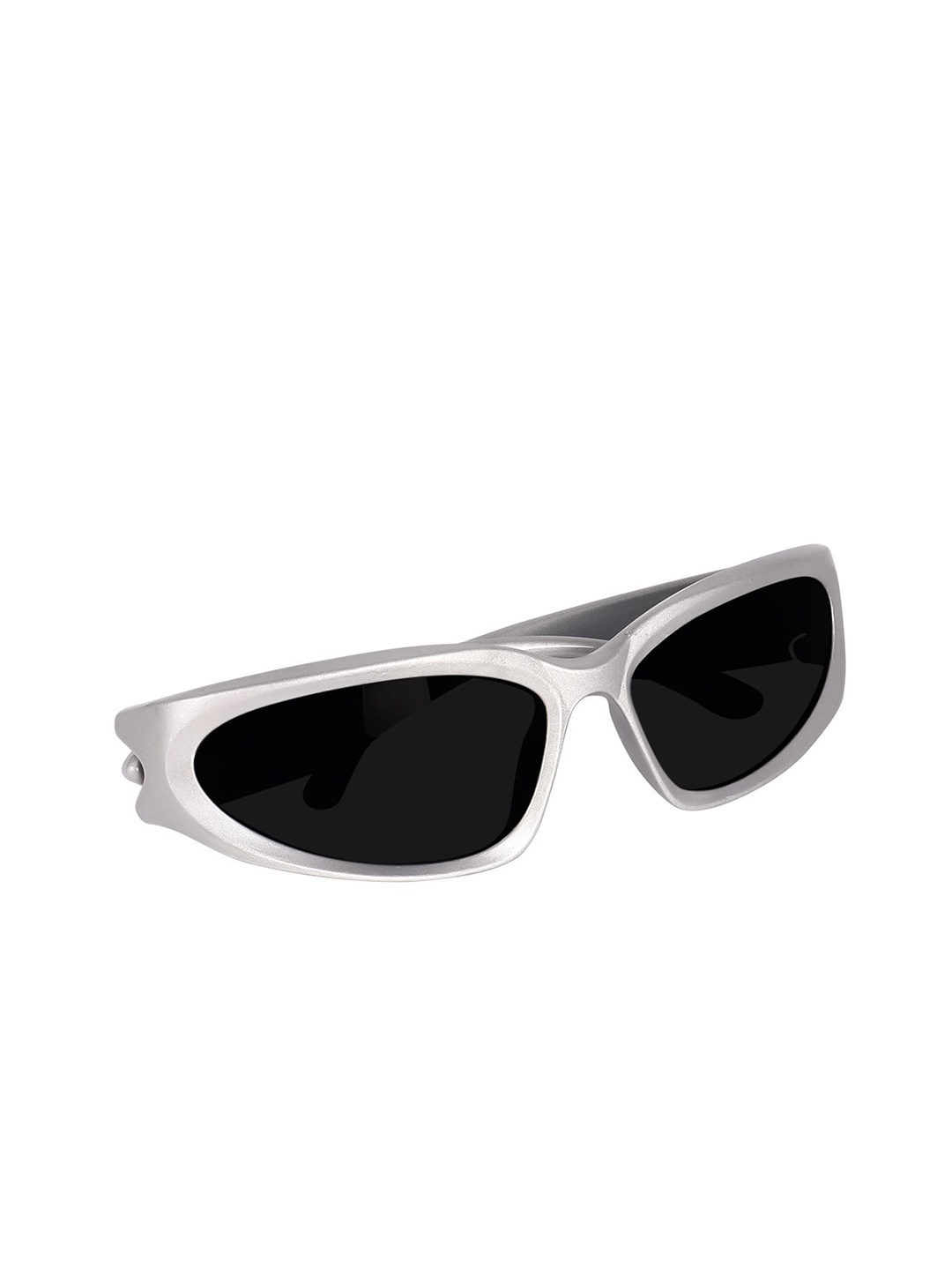 

CRIBA Unisex Sports Sunglasses with UV Protected Lens, Black