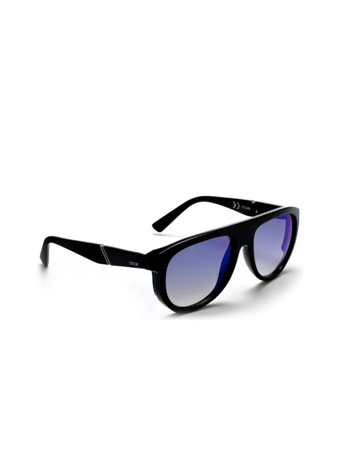 

SCOTT Unisex Aviator Sunglasses With UV Protected Lens, Blue