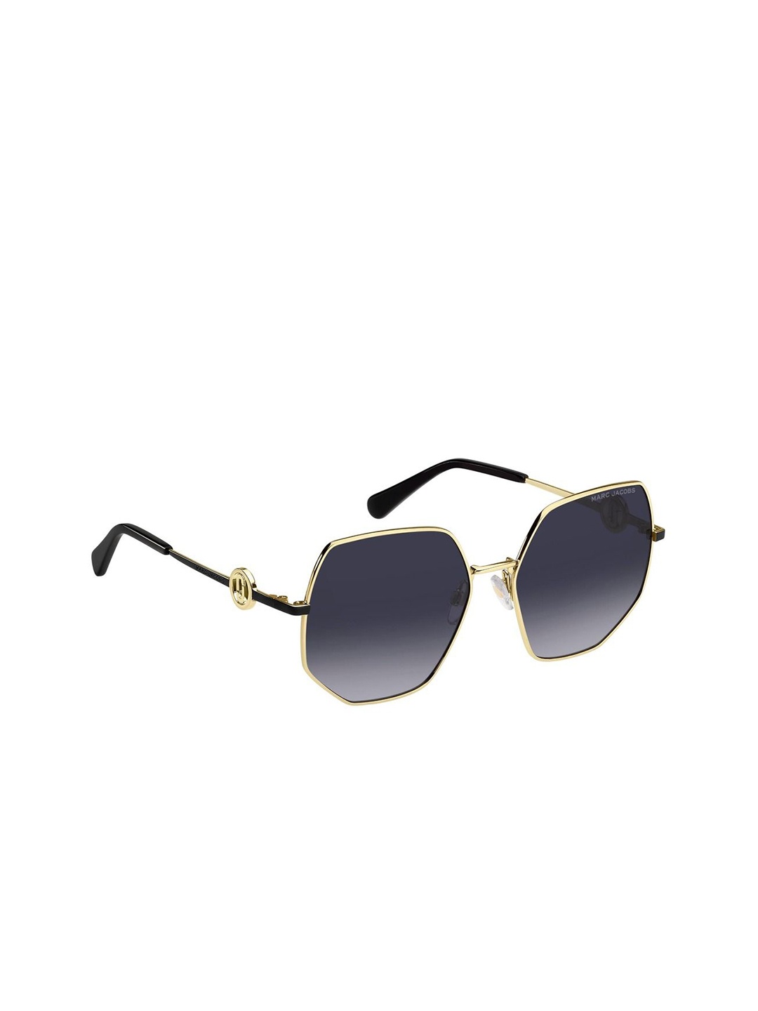 

MARC JACOBS Women Butterfly Sunglasses with UV Protected Lens, Grey