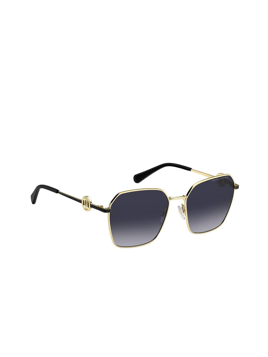 

MARC JACOBS Women Square Sunglasses with UV Protected Lens, Grey
