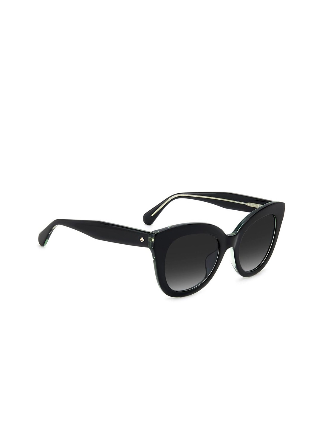 

kate spade NEW YORK Women Cateye Sunglasses with UV Protected Lens 205495807509O, Black