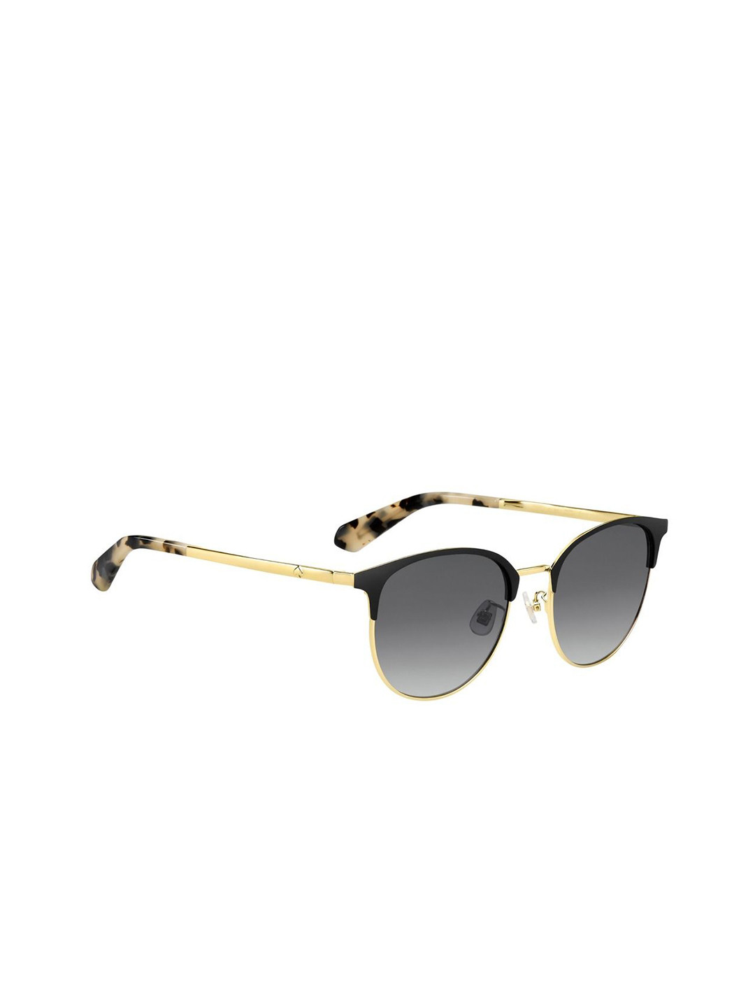 

kate spade NEW YORK Women Browline Sunglasses With UV Protected Lens, Gold