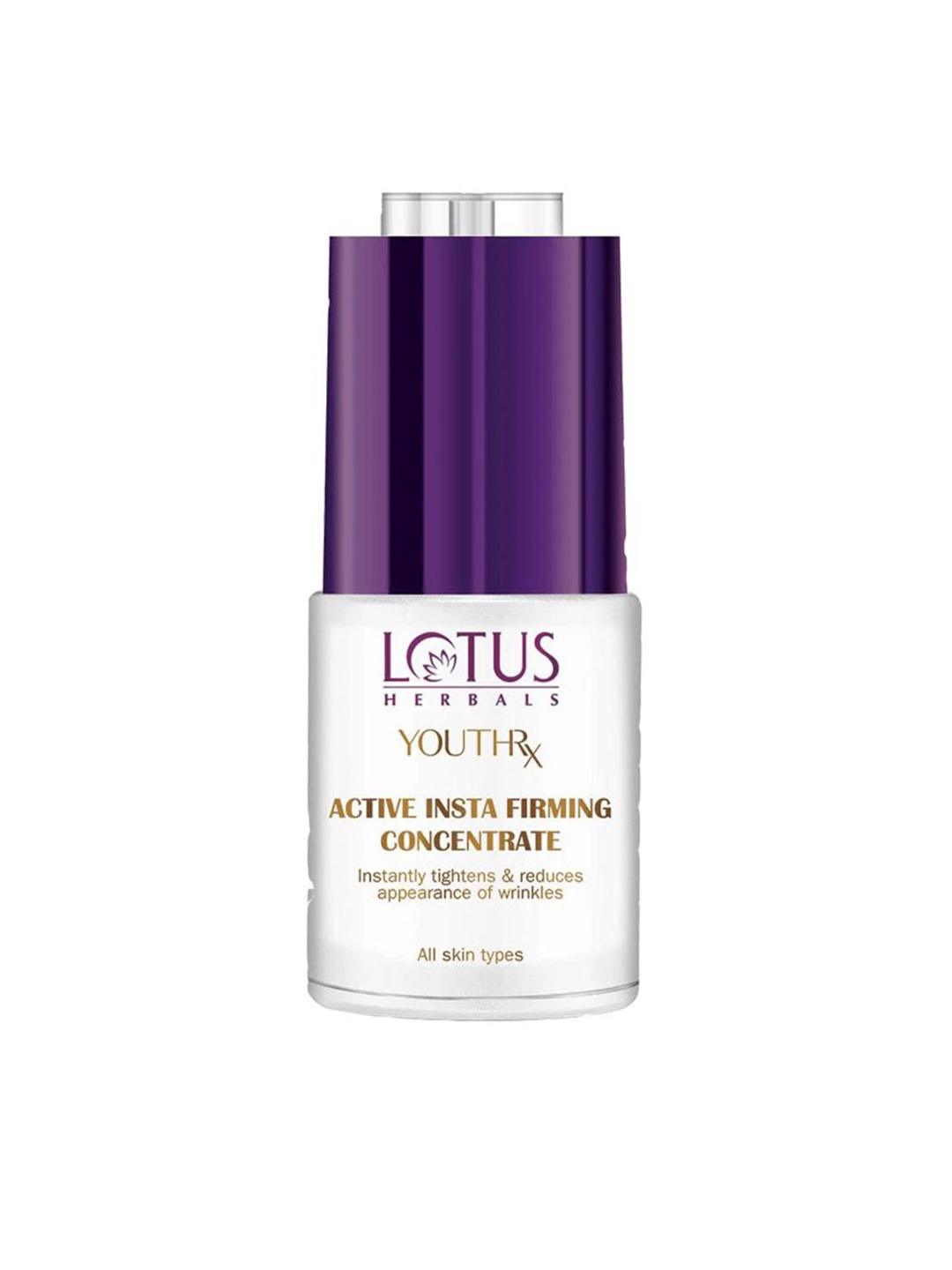 

Lotus Herbals YouthRx Active Insta Firming Concentrate Serum- 20g, Gold