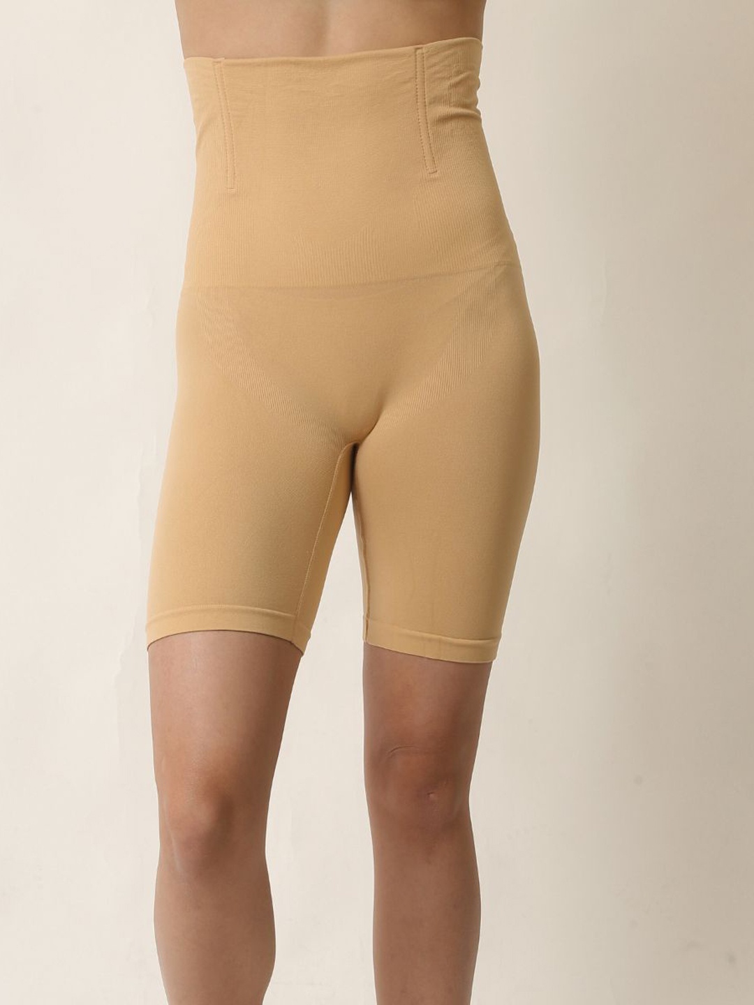 

CareDone Women High Rise Tummy & Thigh Shapewear, Cream