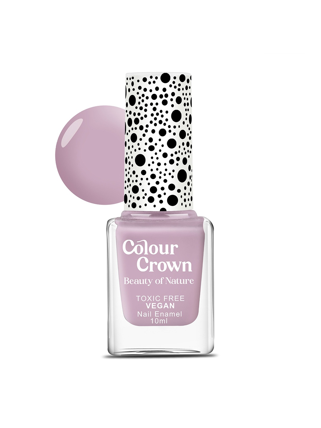 

CROWN Colour Crown 21 Longwear Glossy Finish Nail Polish-C082, Pink