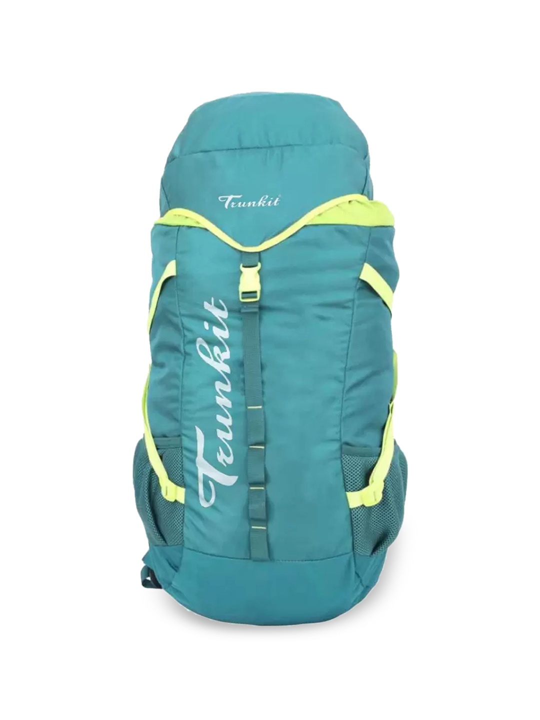 

TRUNKIT Unisex Color-Blocked Water Resistance Trekking Rucksack, Green