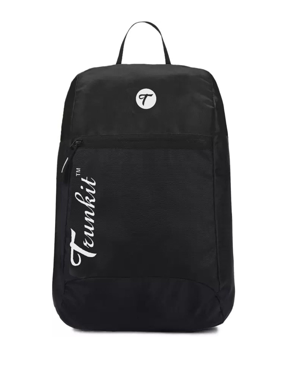 

TRUNKIT Unisex Brand Logo Backpack, Black