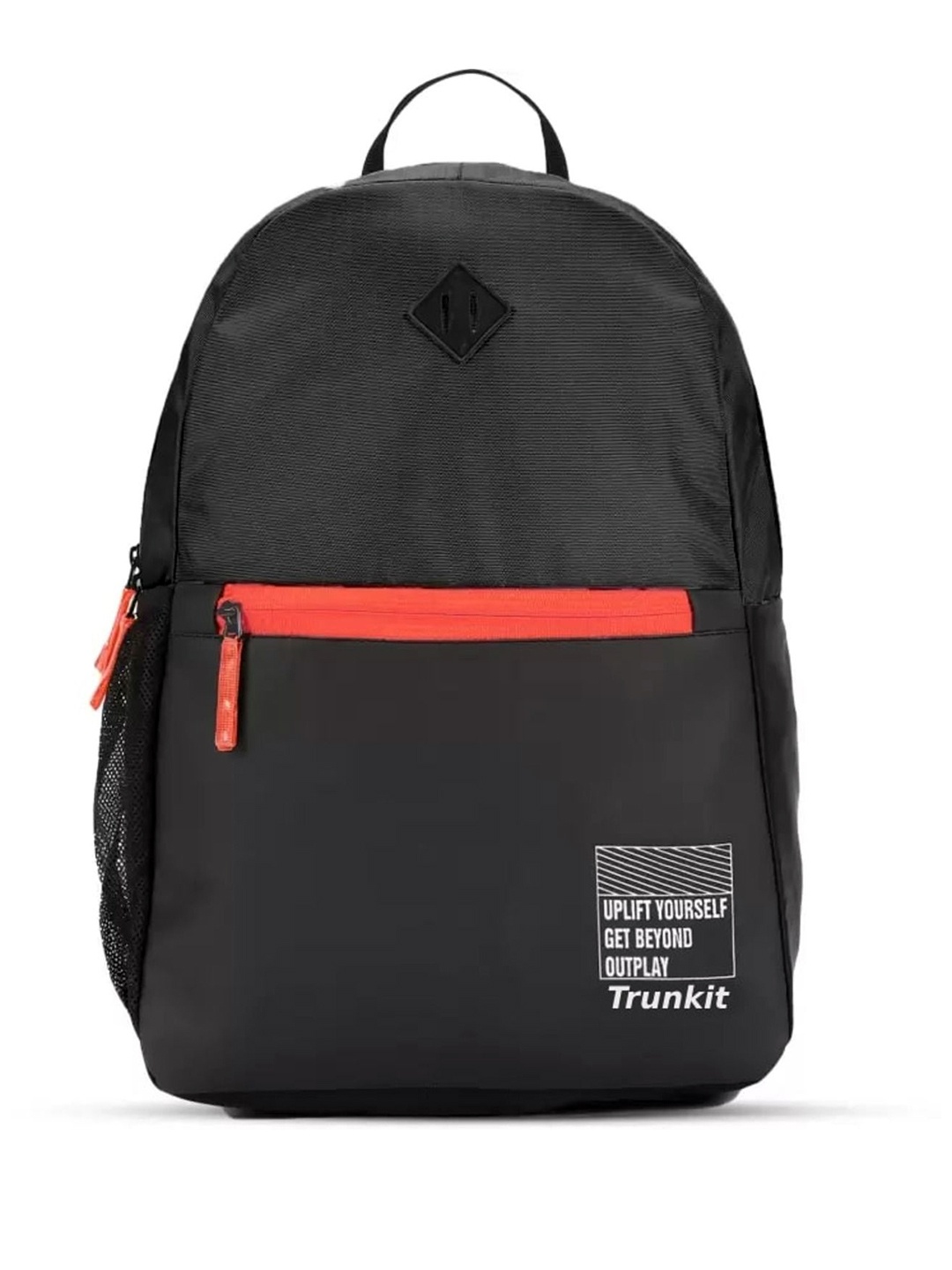 

TRUNKIT Unisex Solid Backpack, Black