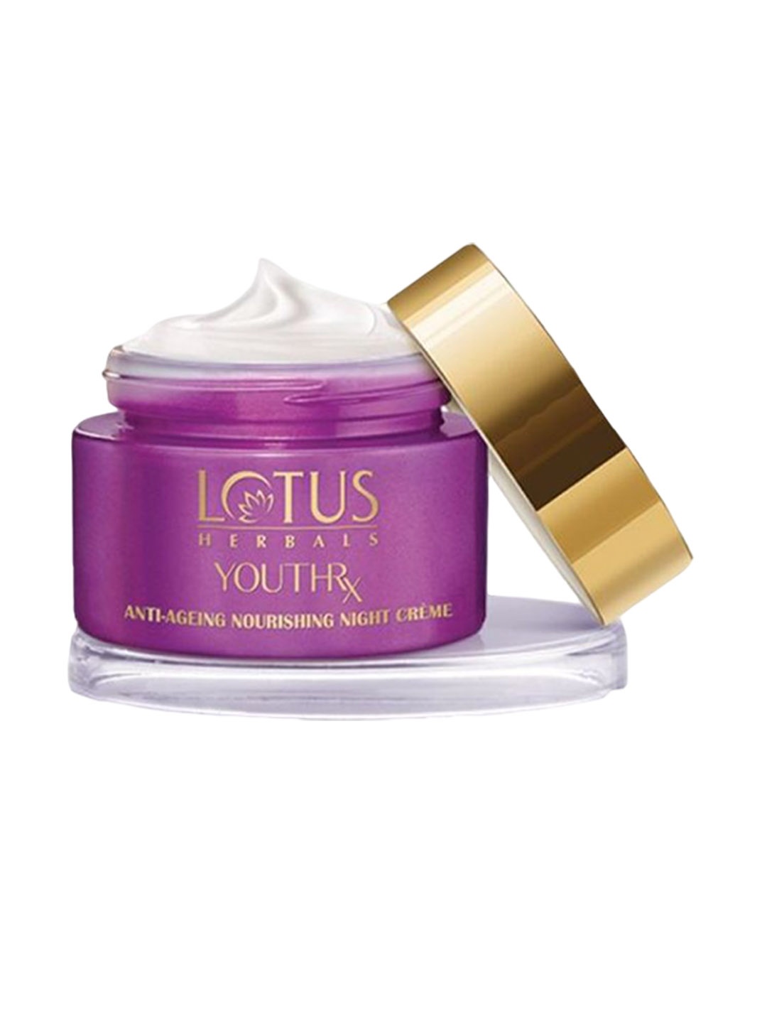

Lotus Herbals YouthRx Anti Ageing Nourishing Night Cream -50g, Pink