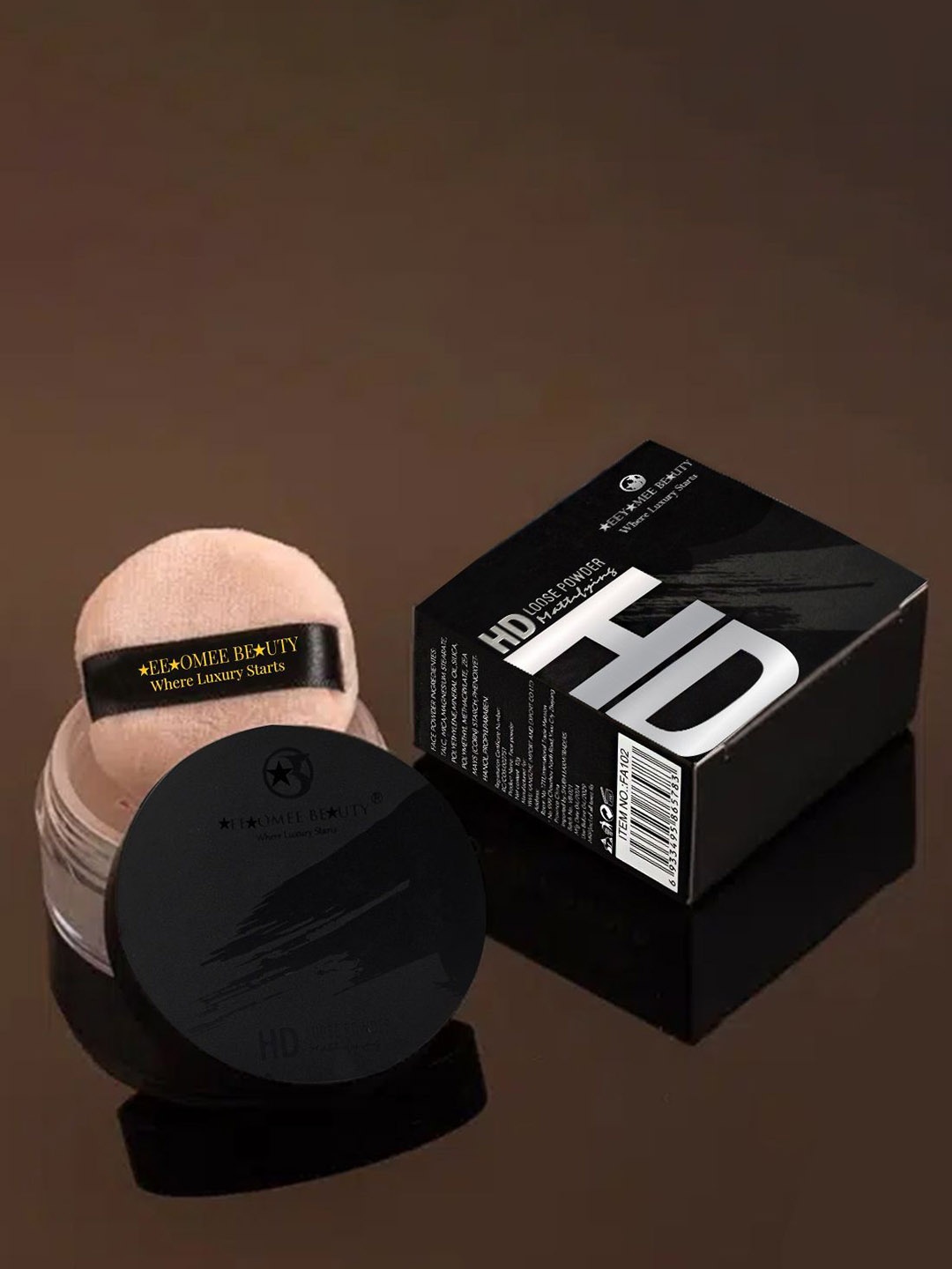 

Adbeni HD Mattifying Loose Powder With Light-Diffusing Particles 12g - Shade 02, Beige