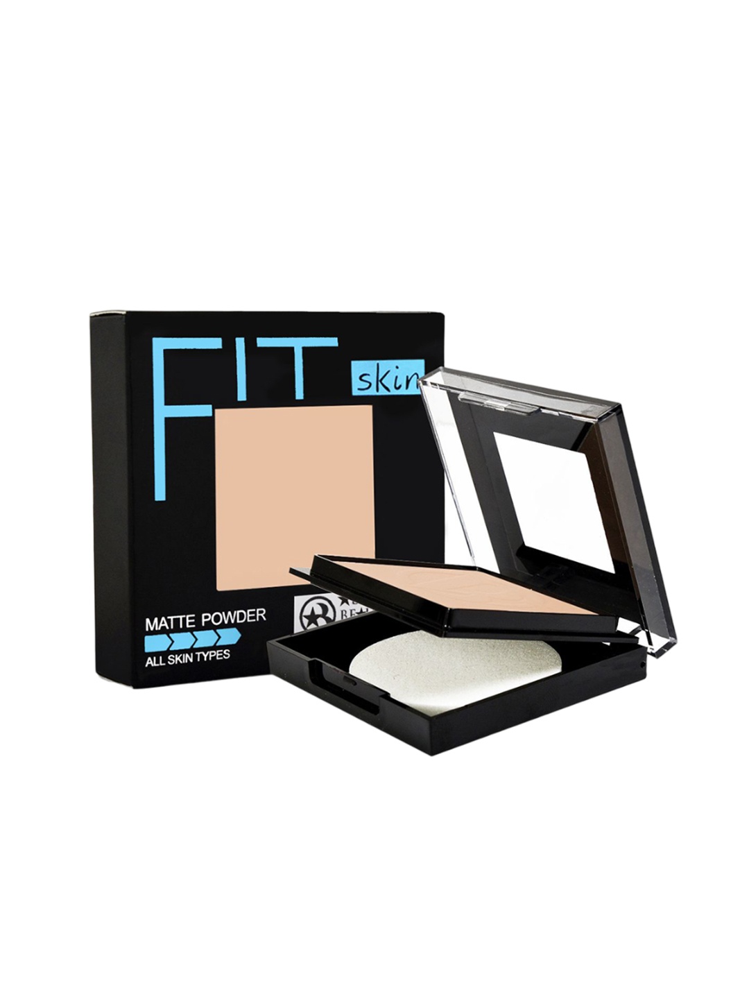 

Adbeni Long Lasting Oil-Control Compact Powder- Shade 02- 12g, Beige
