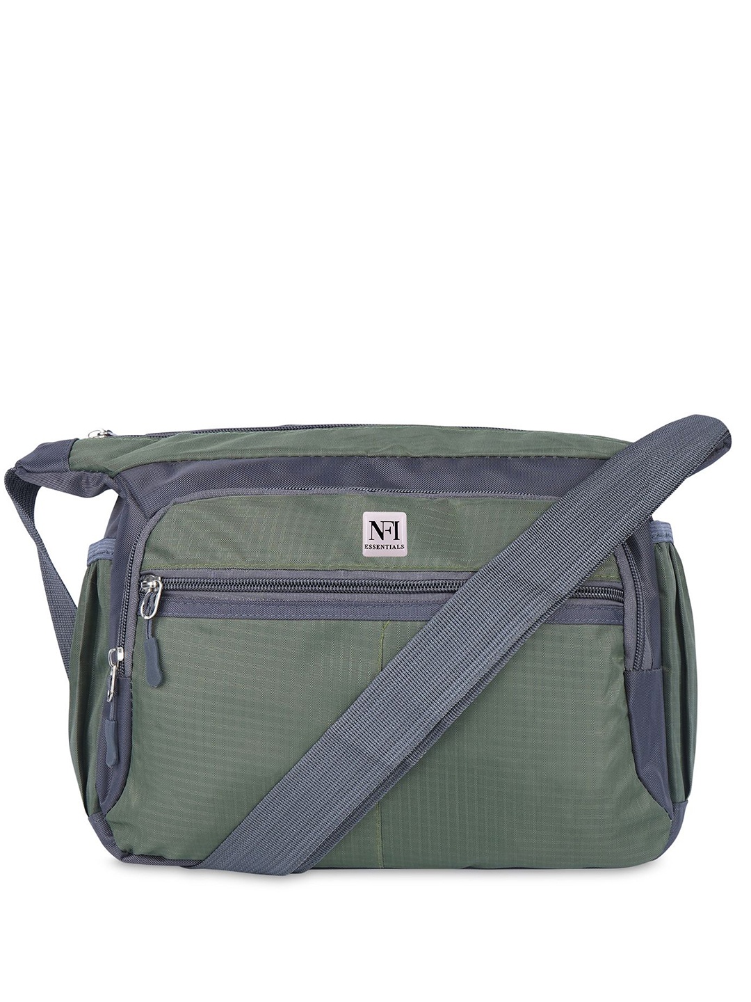 

NFI essentials Unisex Messenger Bag, Green