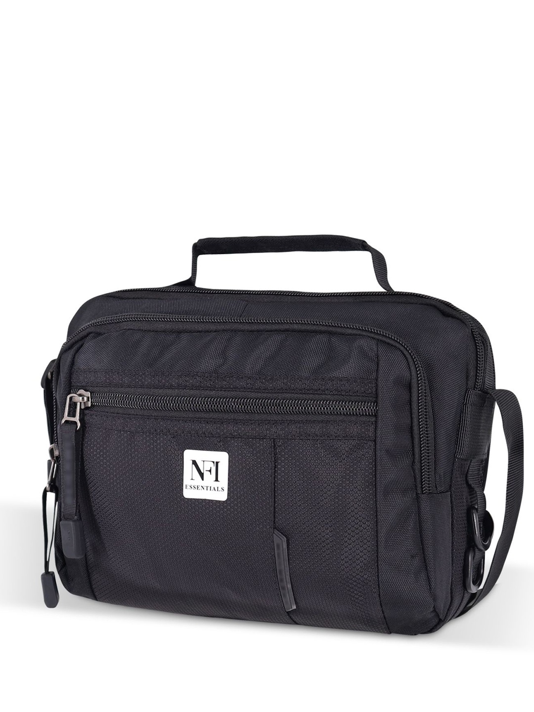 

NFI essentials Unisex Messenger Bag, Black