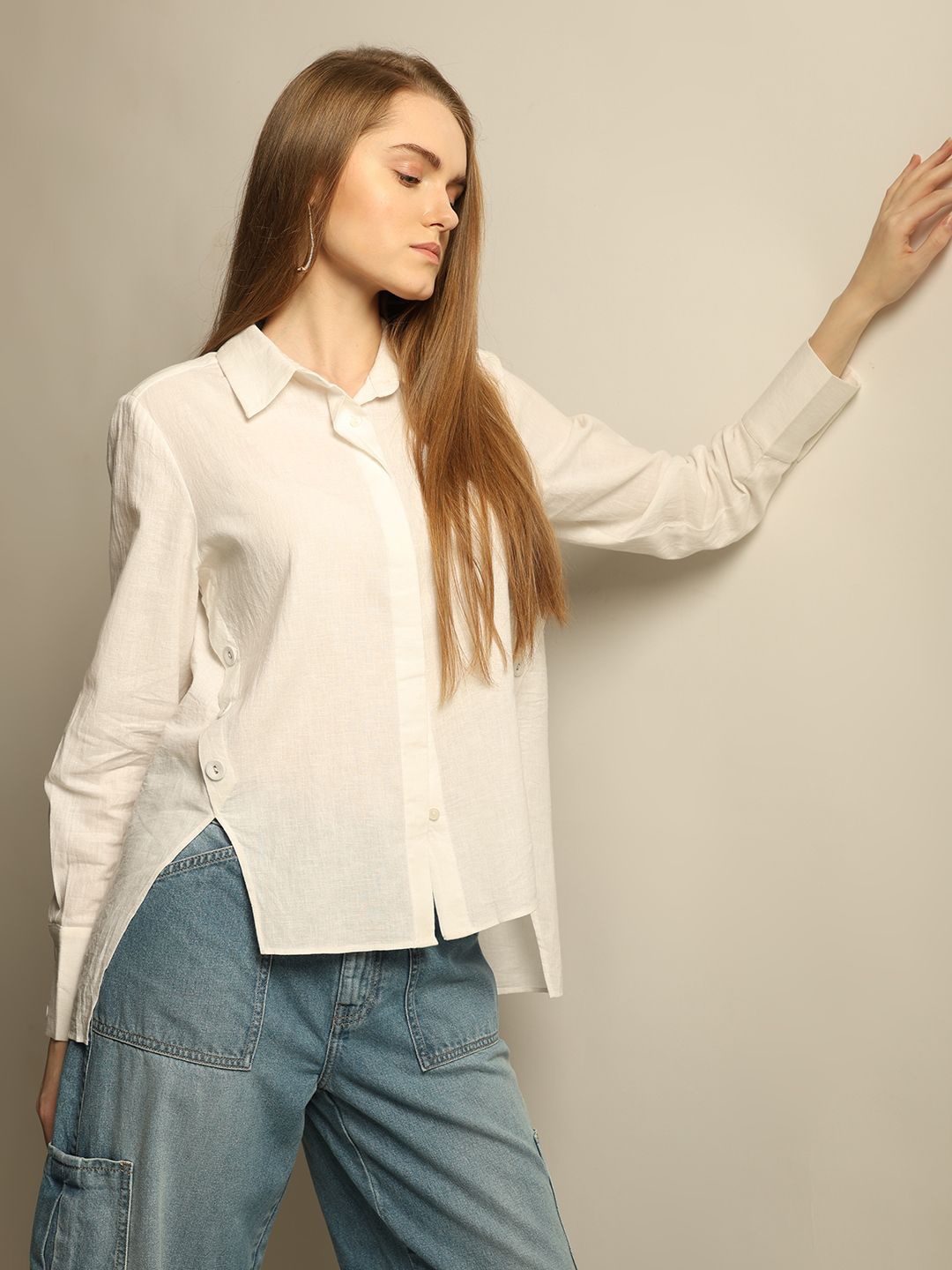 

Vero Moda Women Casual Shirt, White