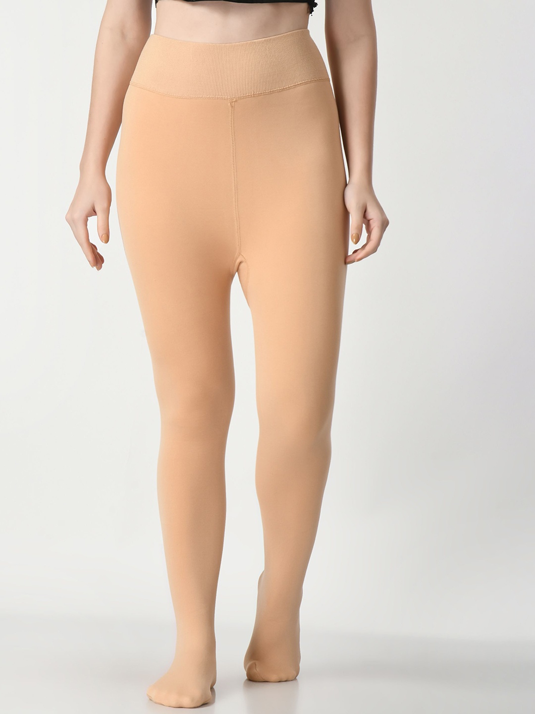 

JMT Wear Women Fleece Winter Stockings, Beige