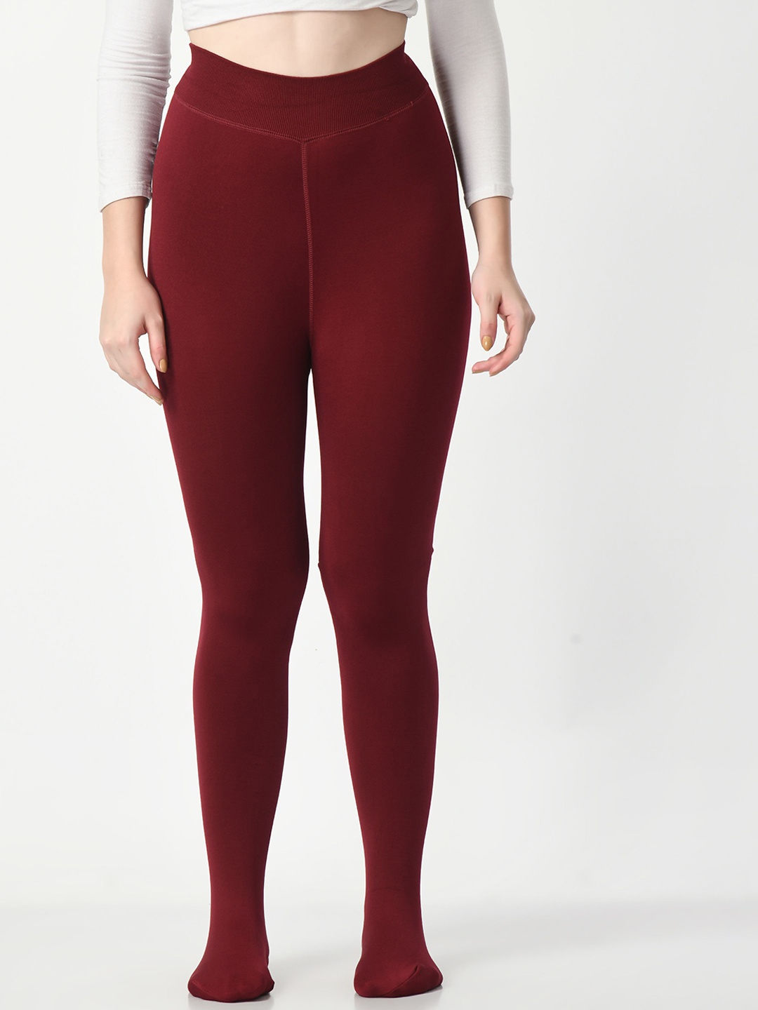 

JMT Wear Fleece Winter Stockings, Maroon