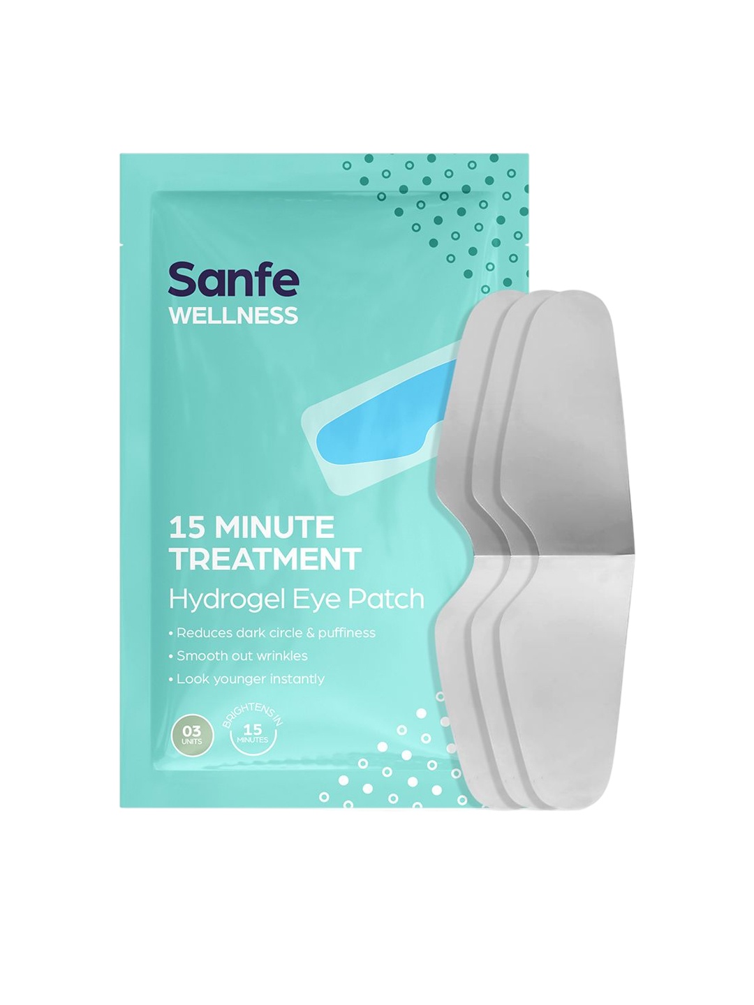 

Sanfe Hydrogen Eye Patches- 3Pcs, White