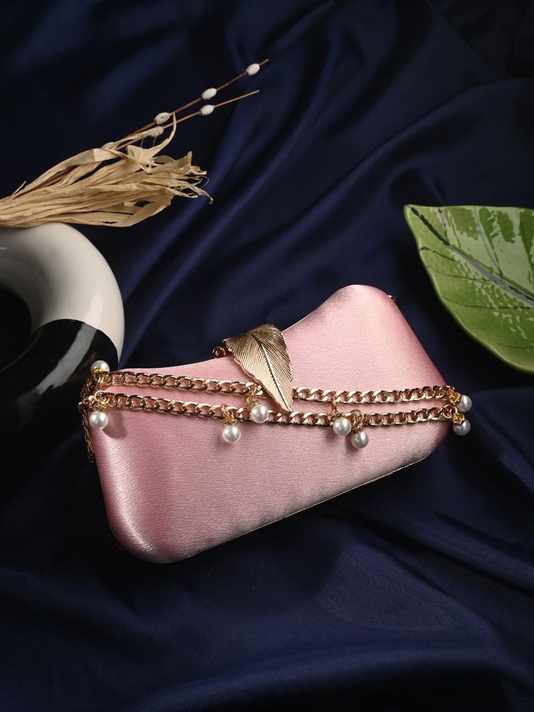 

DressBerry Box Clutch, Pink