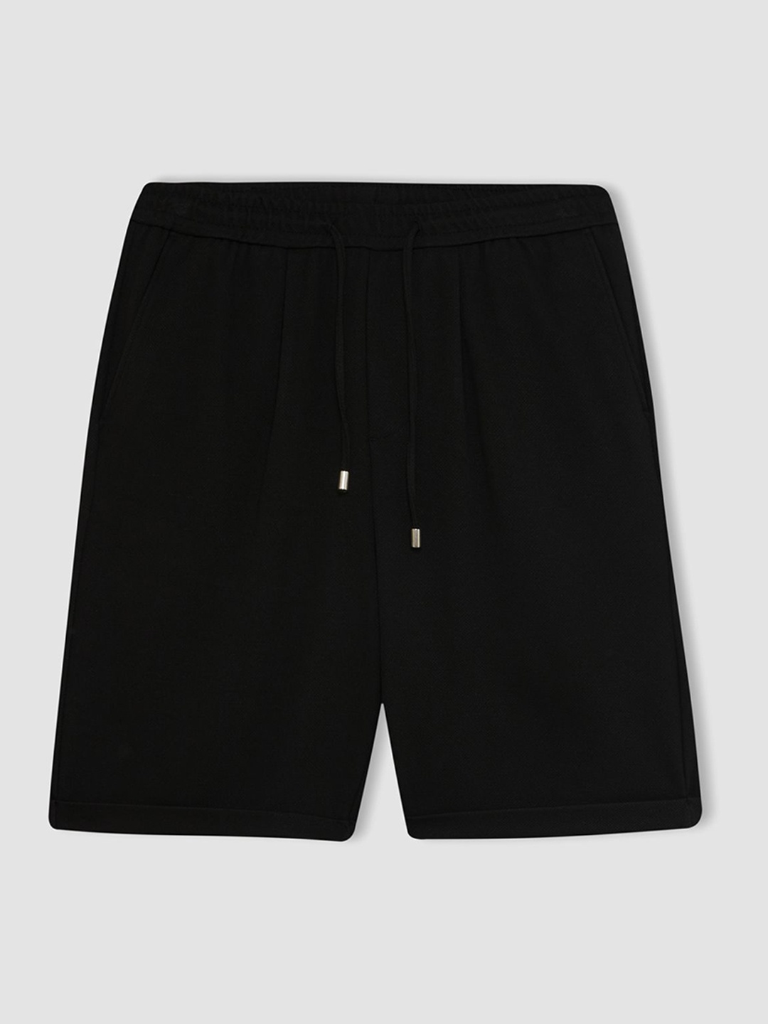 

DeFacto Men Mid-Rise Shorts, Black