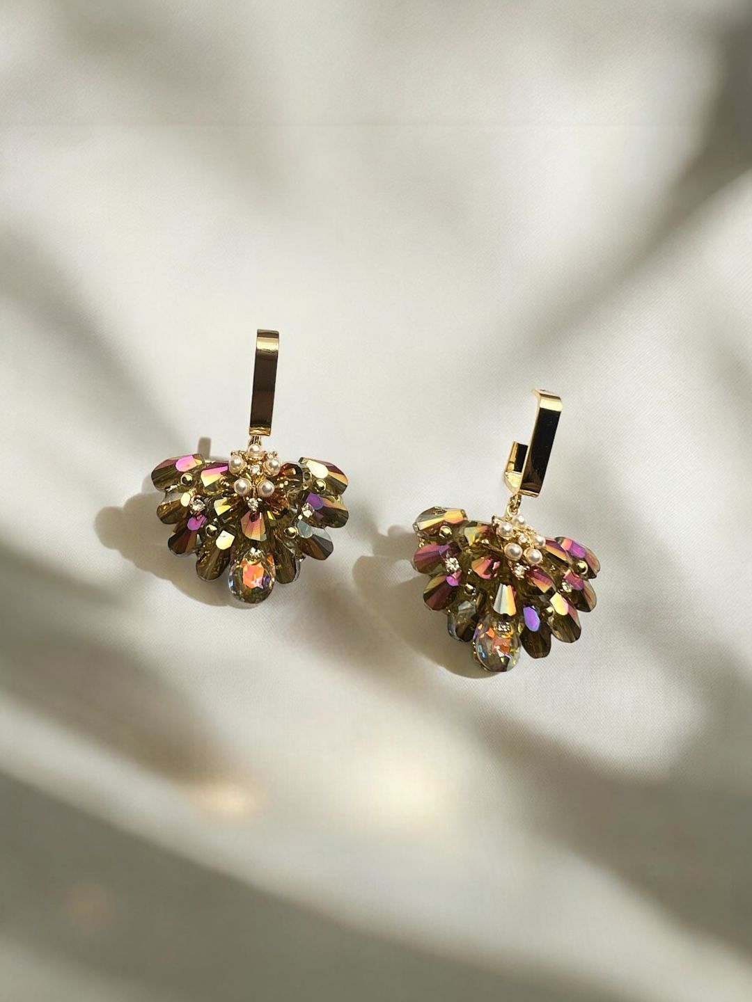 

XAGO Floral Drop Earrings, Multi