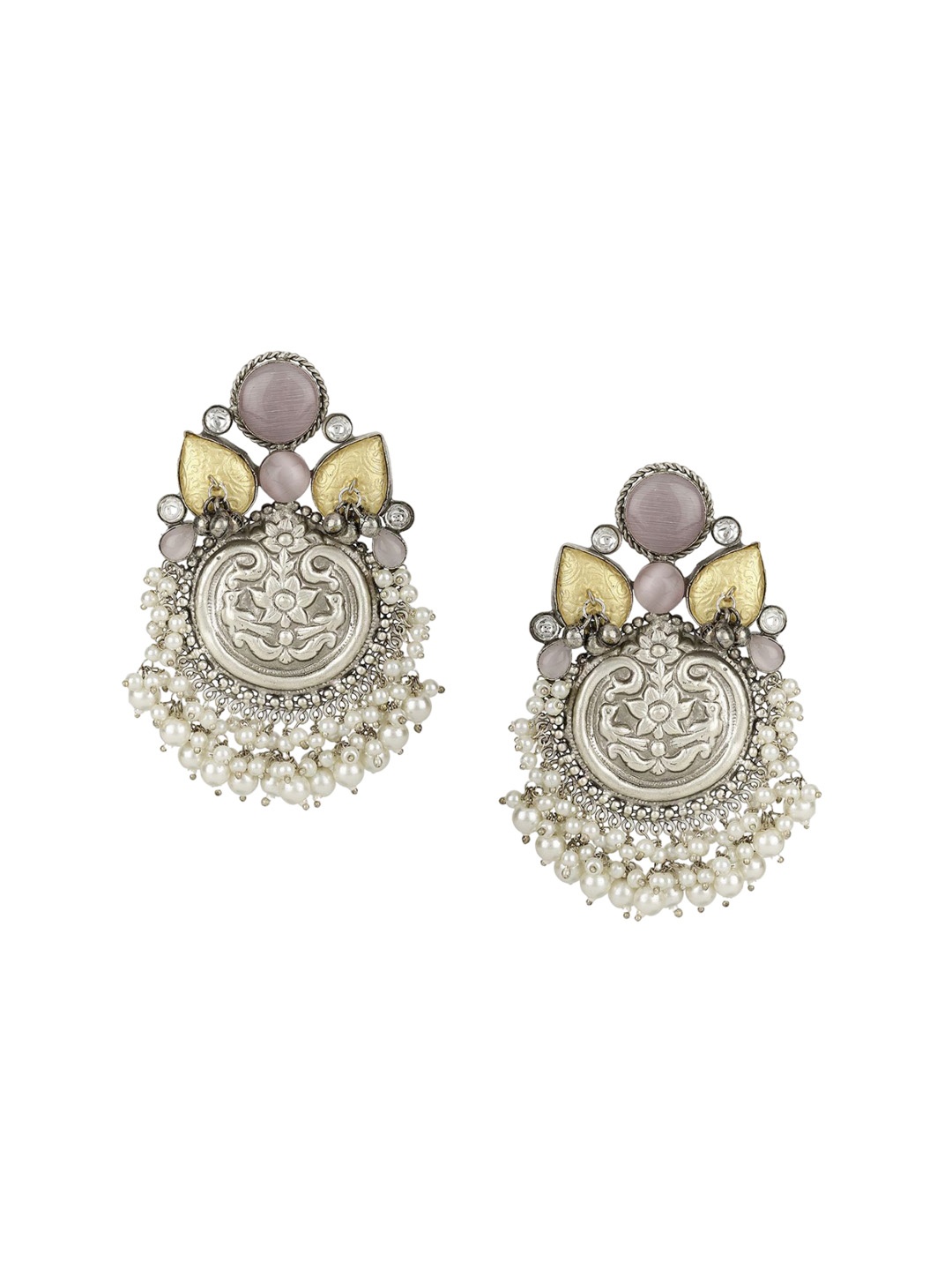 

XAGO Contemporary Drop Earrings, Pink